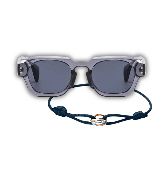 Mys Light Grey sunglasses x Ami bracelet