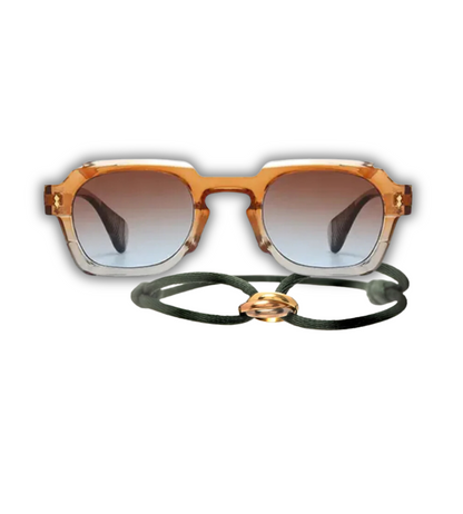 Mys Champagne sunglasses x Ami bracelet